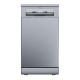 Lavavajillas libre inst 45 cm TEKA DFS 74850 INOX. 114300003, 10 cubiertos, 3ª bandeja, Inoxidable, Clase D